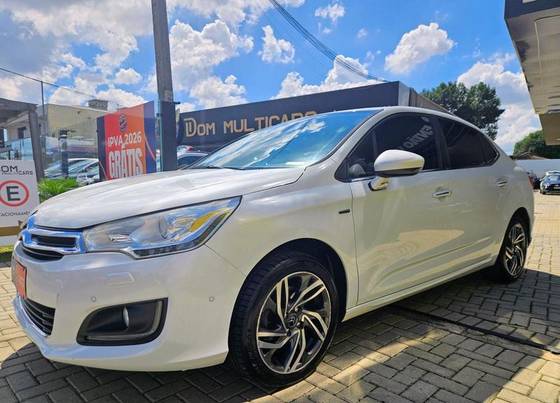 CITROËN C4 LOUNGE 1.6 EXCLUSIVE 16V TURBO GASOLINA 4P AUTOMÁTICO
